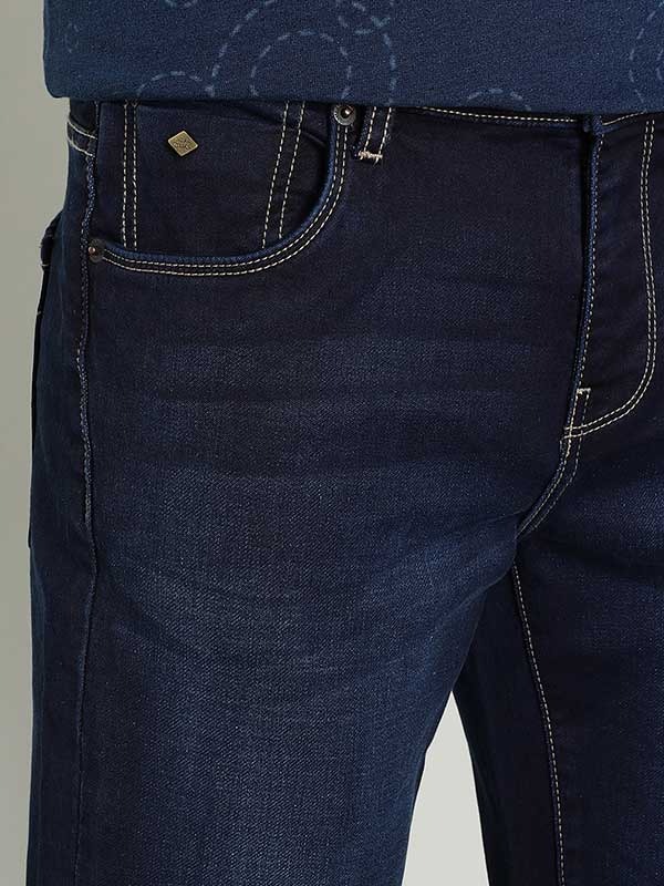 Indian Terrain Men Dark Blue Jeans